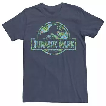 Мужская футболка с логотипом Fossil с изображением тропического дерева «Парк Юрского периода» Licensed Character