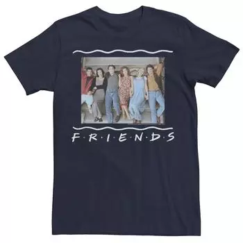 Мужская футболка с логотипом Friends Group и фотографией на крыльце Licensed Character