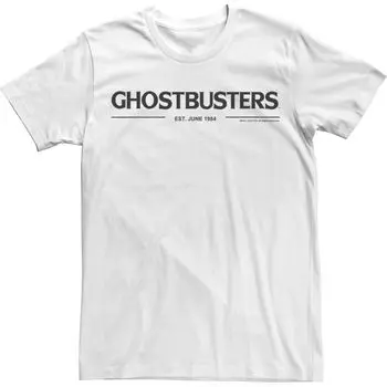 Мужская футболка с логотипом Ghostbusters основана в 1984 году Licensed Character