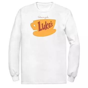 Мужская футболка с логотипом Gilmore Girls Luke's Licensed Character