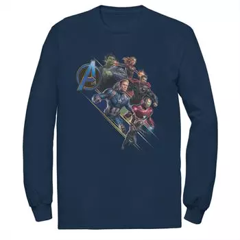 Мужская футболка с логотипом группы героев Marvel Avengers Endgame Licensed Character