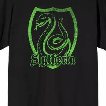 Мужская футболка с логотипом Harry Potter Slytherin Licensed Character