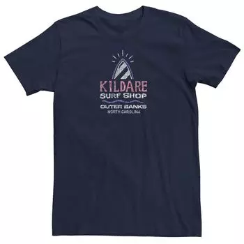 Мужская футболка с логотипом и графическим рисунком Outer Banks Kildare Surf Shop Licensed Character