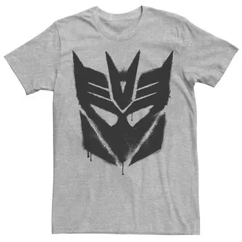 Мужская футболка с логотипом и трафаретом Transformers Decepticon Licensed Character