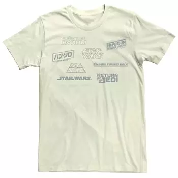 Мужская футболка с логотипом International Star Wars