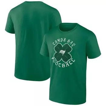 Мужская футболка с логотипом Kelly Green Tampa Bay Buccaneers Celtic Clover Fanatics