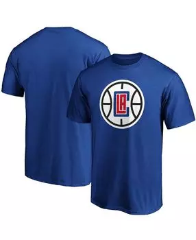 Мужская футболка с логотипом команды Royal LA Clippers Primary Team Fanatics