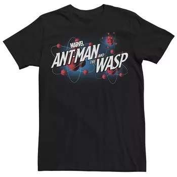 Мужская футболка с логотипом Marvel Ant-Man And The Wasp Atoms Licensed Character
