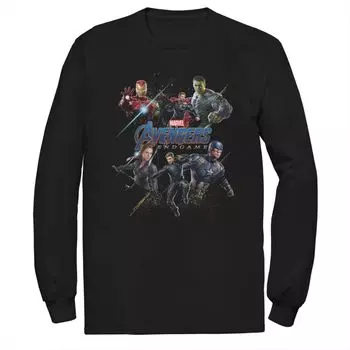 Мужская футболка с логотипом Marvel Avengers Endgame Heros Licensed Character