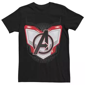 Мужская футболка с логотипом Marvel Avengers: Endgame Armor Licensed Character