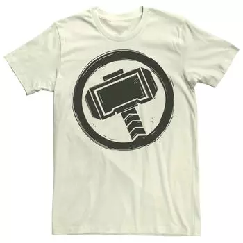 Мужская футболка с логотипом Marvel Avengers Thor Licensed Character