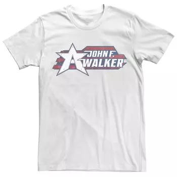Мужская футболка с логотипом Marvel The Falcon And The Winter Soldier John F. Walker Licensed Character