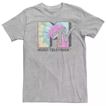 Мужская футболка с логотипом MTV Vintage Tie Dye Licensed Character