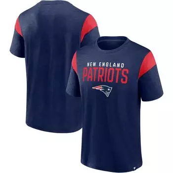 Мужская футболка с логотипом New England Patriots Home Stretch Team Fanatics