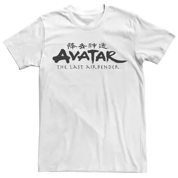 Мужская футболка с логотипом Nickelodeon Avatar The Last Airbender Licensed Character, белый