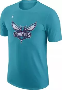 Мужская футболка с логотипом Nike Charlotte Hornets Teal Essential