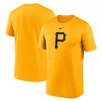 Мужская футболка с логотипом Nike Gold Pittsburgh Pirates New Legend