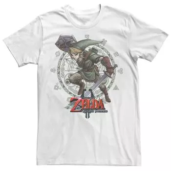 Мужская футболка с логотипом Nintendo The Legend Of Zelda Twilight Princess Licensed Character