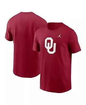 Мужская футболка с логотипом Oklahoma owners Primetime Evergreen Jordan, серый