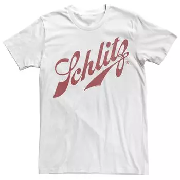 Мужская футболка с логотипом Pabst Schlitz Licensed Character