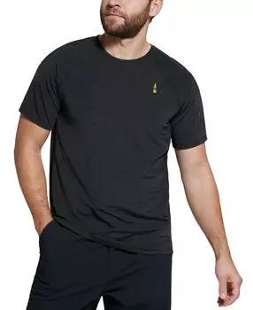 Мужская футболка с логотипом path performance BASS OUTDOOR, черный