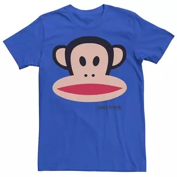 Мужская футболка с логотипом Paul Frank Julius Head Licensed Character, цвет Royal