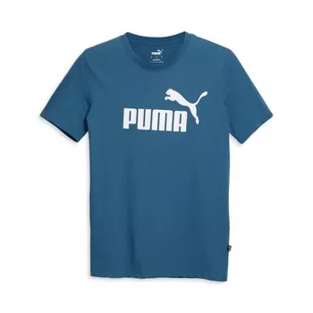 Мужская футболка с логотипом PUMA Essentials, цвет Deep Dive