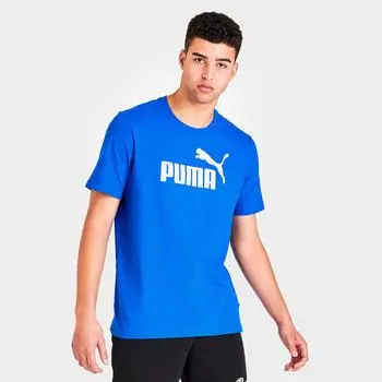 Мужская футболка с логотипом Puma Essentials, синий