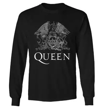 Мужская футболка с логотипом Queen и длинным рукавом Licensed Character