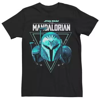 Мужская футболка с логотипом R18 Star Wars: The Mandalorian Bo-Katan Helmet Licensed Character