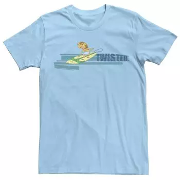 Мужская футболка с логотипом Rocket Power Twister Surf в стиле ретро Licensed Character