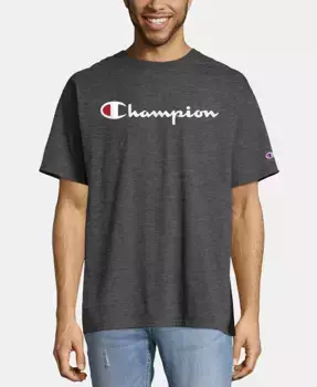 Мужская футболка с логотипом Script Champion, оранжевый
