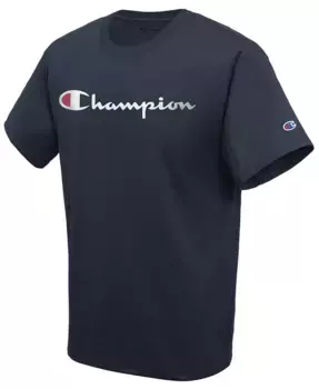 Мужская футболка с логотипом Script Champion, синий