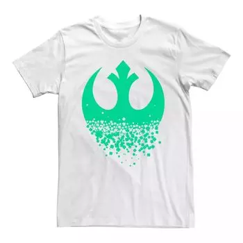 Мужская футболка с логотипом Star Wars Rebel Clover и рисунком ко Дню Святого Патрика Licensed Character