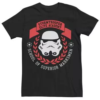 Мужская футболка с логотипом Star Wars Stormtrooper Academy Licensed Character