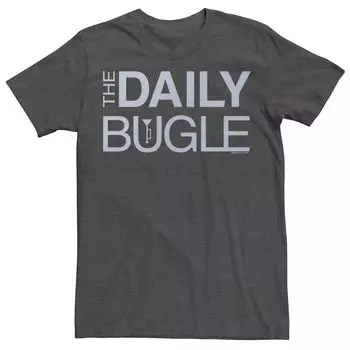 Мужская футболка с логотипом The Daily Bugle и изображением Человека-паука Marvel вдали от дома