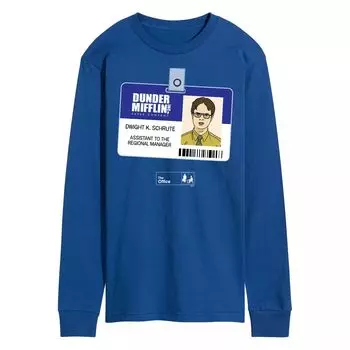 Мужская футболка с логотипом The Office Dwight Schrute Licensed Character