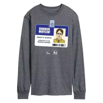 Мужская футболка с логотипом The Office Dwight Schrute Licensed Character