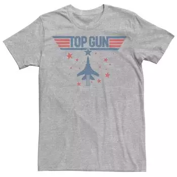 Мужская футболка с логотипом Top Gun Jet Stars Classic Licensed Character
