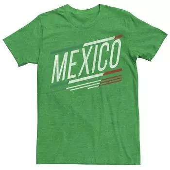 Мужская футболка с логотипом в косую полоску Gonzales Mexico Licensed Character