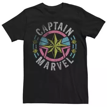 Мужская футболка с логотипом в стиле «Капитан 90-х» Marvel