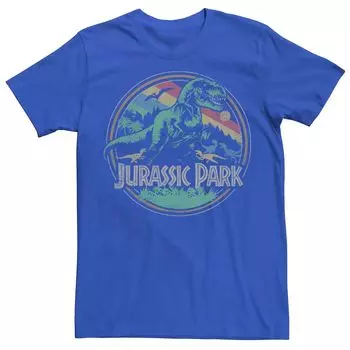 Мужская футболка с логотипом в стиле ретро «Парк Юрского периода T Rex» Licensed Character