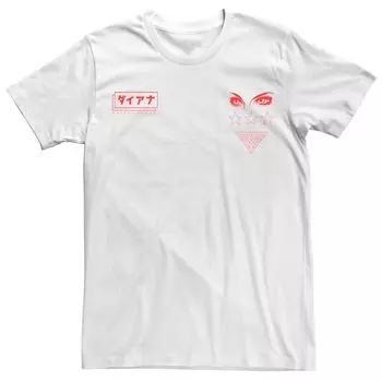 Мужская футболка с логотипом Wonder Woman Artsy Eyes DC Comics