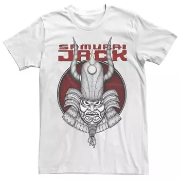 Мужская футболка с маской Cartoon Network Samurai Jack Epic Ancient Warrior Licensed Character