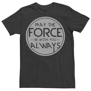 Мужская футболка с медальоном «Звездные войны» Always Mens Tee Licensed Character