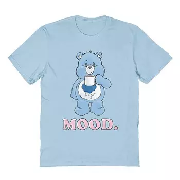 Мужская футболка с медведем Care Licensed Character, цвет Light Blue