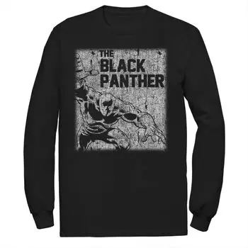 Мужская футболка с мелом Marvel Black Panther Licensed Character