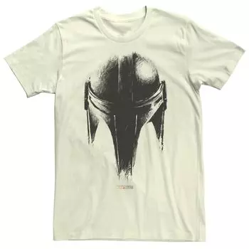 Мужская футболка с металлическим шлемом The Mandalorian Licensed Character