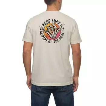 Мужская футболка с мрачной графикой Reef, бежевый