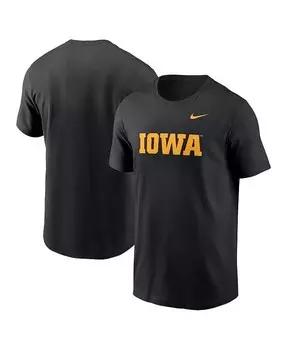 Мужская футболка с надписью Iowa Hawkeyes Primetime Ever Nike, белый